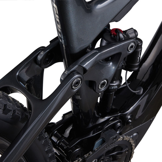 Elektro kolo - GIANT Trance Advanced X E+ EL 1 Mullet 2023 - Gunmetal Black / Black