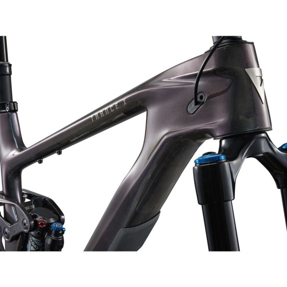 Horské Trail / All-Mountain MTB kolo - GIANT Trance X Advanced 1 2024 - Arctic Light / Chrome