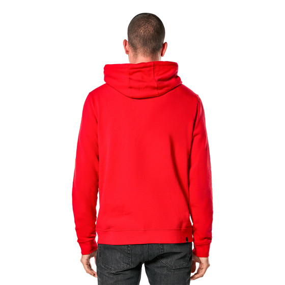 Mikina - ALPINESTARS Ride 4.0 Hoodie 2024 - Red / White / Black