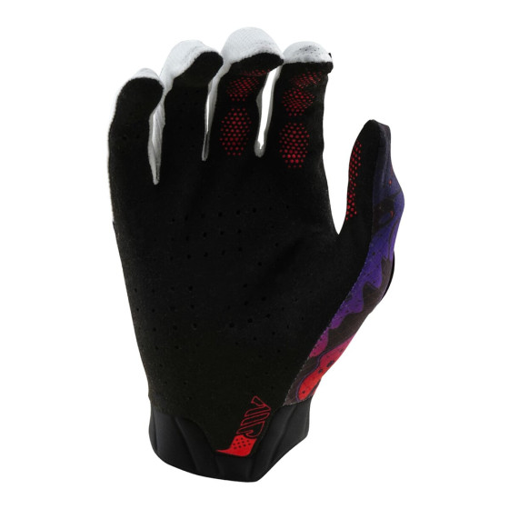 Rukavice - TROY LEE DESIGNS Air 2025 - Drip Black / Purple