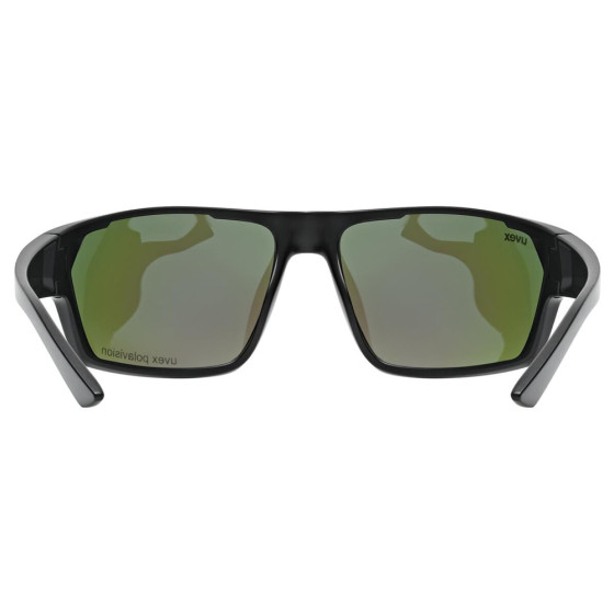 Sluneční brýle - UVEX Sportstyle 223 P - Black Matt / Mirror Green