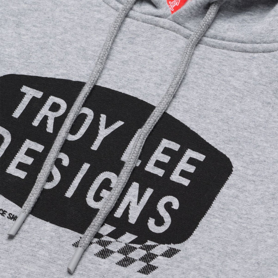 Mikina - TROY LEE DESIGNS Stamp 2025 - Grey Heather