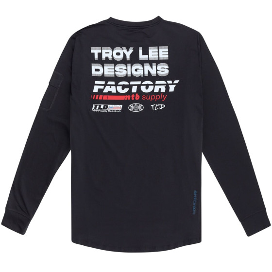 Dres - TROY LEE DESIGNS Ruckus Ride Tee 2025 - Factory Carbon