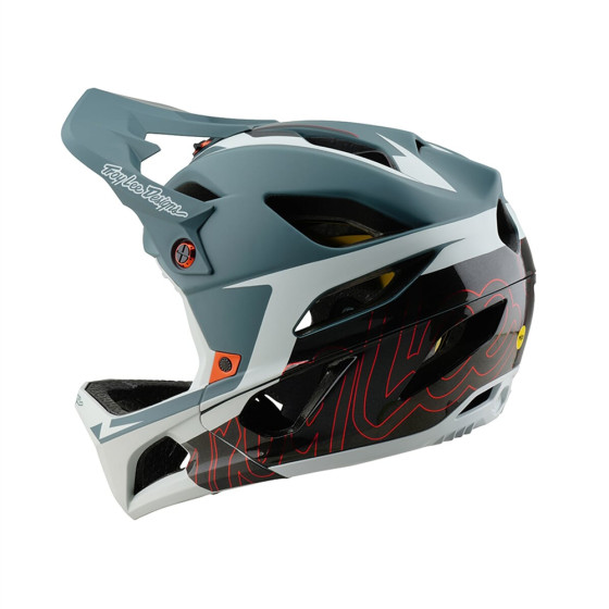 Integrální přilba - TROY LEE DESIGNS Stage MIPS 2025 - Neuwave Smoke