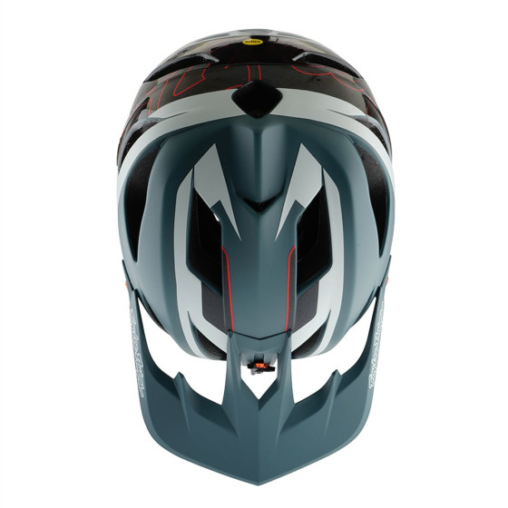 Integrální přilba - TROY LEE DESIGNS Stage MIPS 2025 - Neuwave Smoke