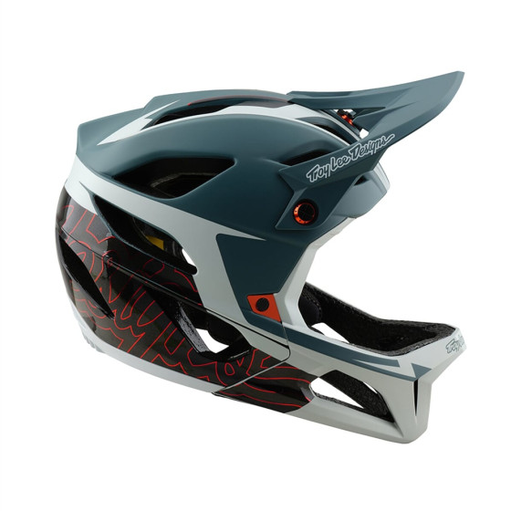 Integrální přilba - TROY LEE DESIGNS Stage MIPS 2025 - Neuwave Smoke