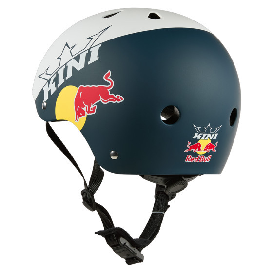 Přilba - KINI Red Bull BB 1.0 - modrá / bílá