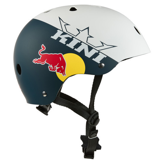 Přilba - KINI Red Bull BB 1.0 - modrá / bílá