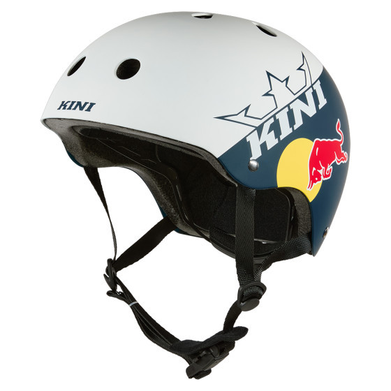 Přilba - KINI Red Bull BB 1.0 - modrá / bílá