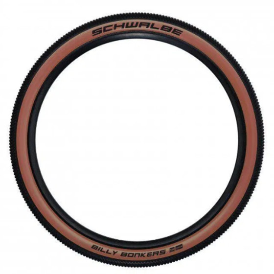 Plášť MTB - SCHWALBE Billy Bonkers K-Guard, Bronze Skin - 26 x 2,1" - drát