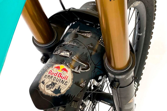 Přední blatník - AMS Mud blatníček RedBull Hardline 2025 - Dark Grey