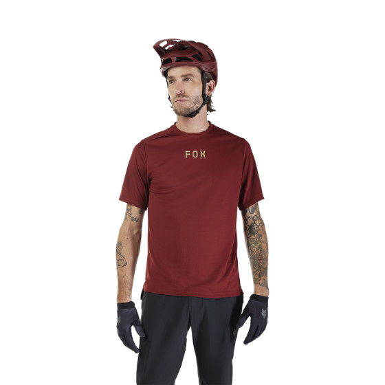 Dres - FOX Ranger Ss Wordmark 2025 - Rust