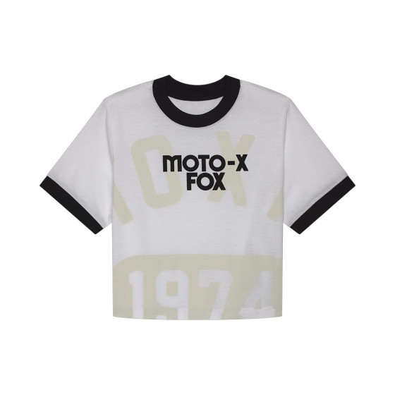 Dámské triko - FOX Womens Circa 74 Ringer Tee 2025 - White
