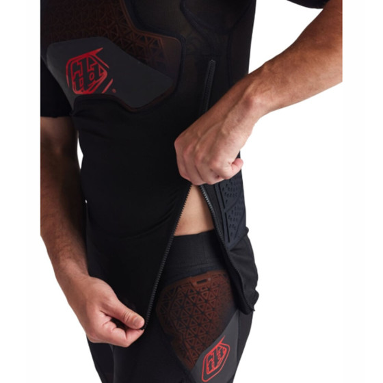 Chráničová vesta - TROY LEE DESIGNS Stage Ghost D3O - krátký rukáv