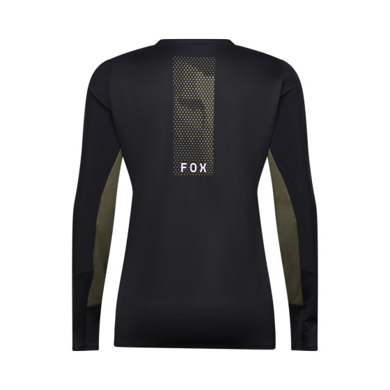 Dámský dres - FOX Defend Ls Jersey Park 2025 - Black
