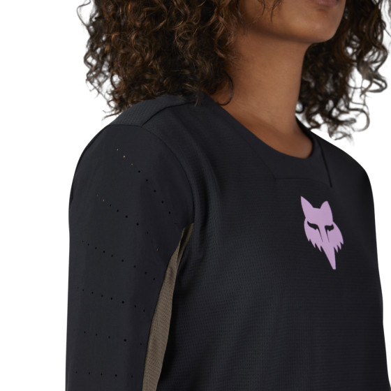 Dámský dres - FOX Defend Ls Jersey Park 2025 - Black