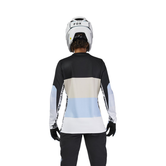 Dámský dres - FOX W Ranger Ls Grid 2025 - Black