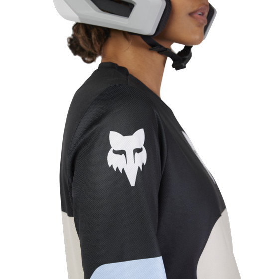 Dámský dres - FOX W Ranger Ls Grid 2025 - Black