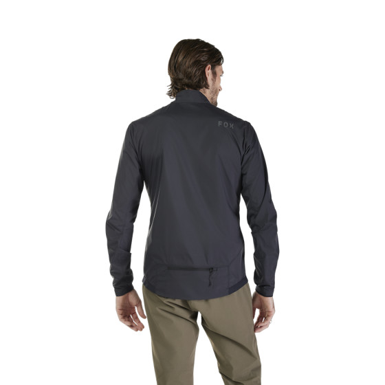 Cyklistická bunda - FOX Ranger Wind Jacket 2025 - Black