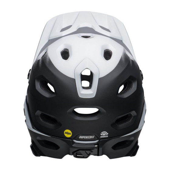 Přilba MTB - BELL Super DH Spherical 2025 - Black / White