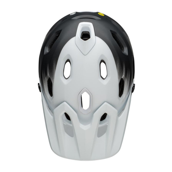 Přilba MTB - BELL Super DH Spherical 2025 - Black / White