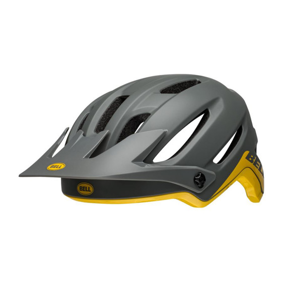 Přilba MTB - BELL 4Forty 2025 - Mat / Glos Grey / Yellow