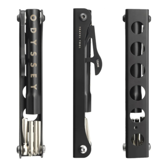 Multiklíč - ODYSSEY Travel Multi Tool - Black