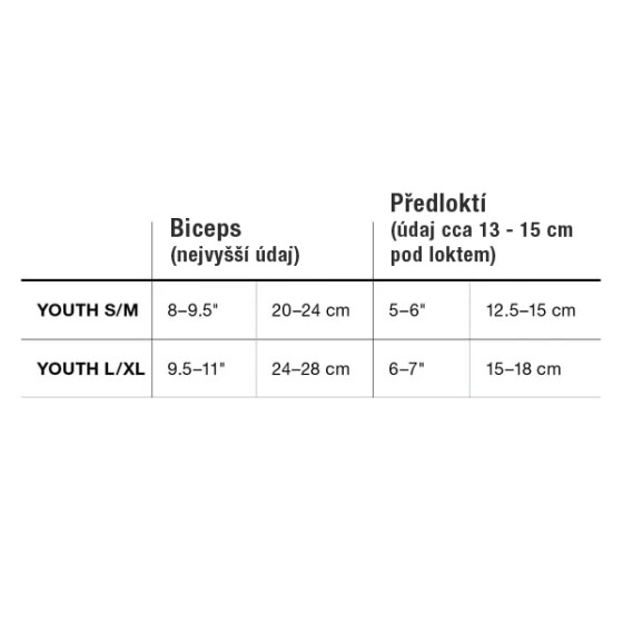 Dětské chrániče loktů - G-FORM Youth Pro-X4 - černá