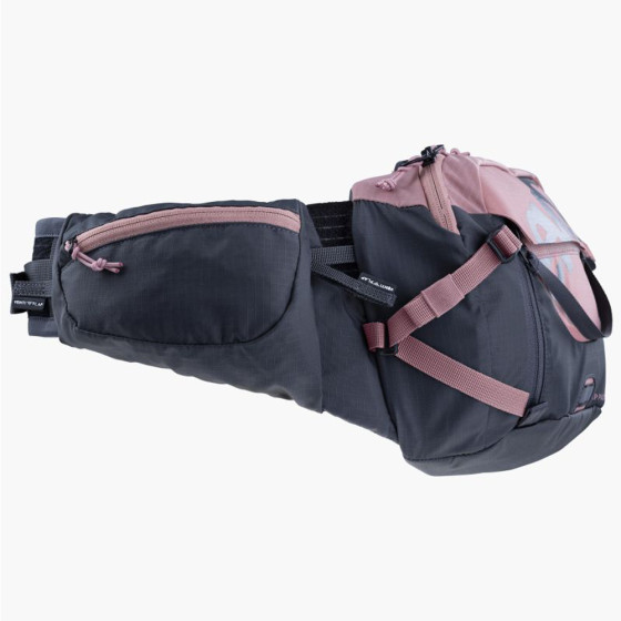 Ledvinka - EVOC Hip Pack Pro 3 - Dusty Pink / Carbon Grey