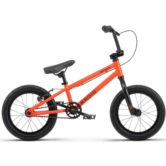 Dětské freestyle BMX kolo - RADIO Revo 14" - Turbo Red