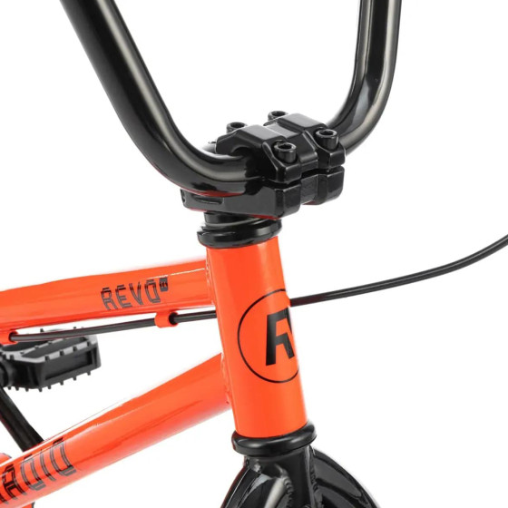 Dětské freestyle BMX kolo - RADIO Revo 14" - Turbo Red