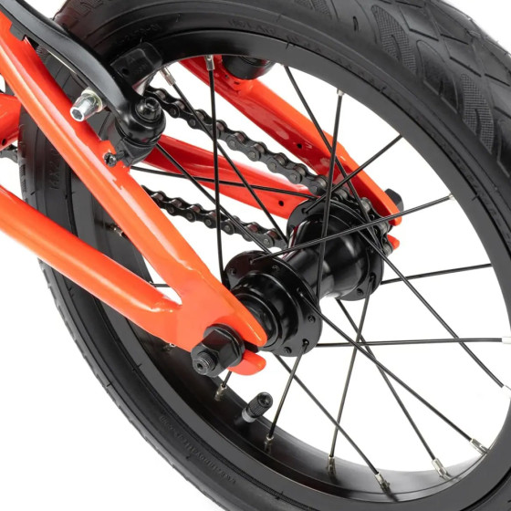 Dětské freestyle BMX kolo - RADIO Revo 14" - Turbo Red