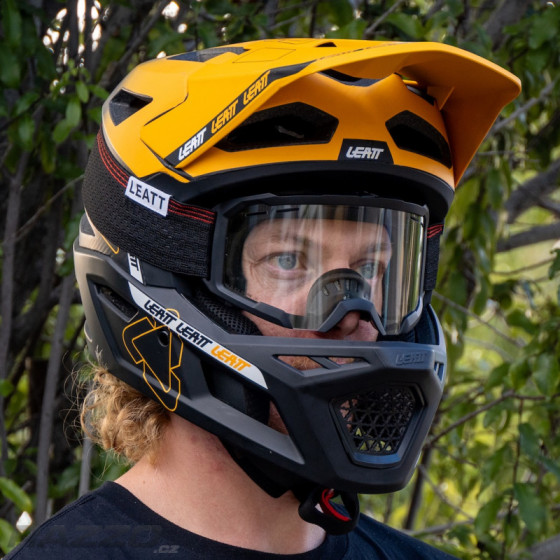 Brýle - LEATT Velocity 4.0 MTB X-Flow - Timber