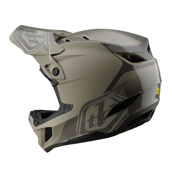 Integrální přilba - TROY LEE DESIGNS D4 Polyacralite MIPS 2025 - Shadow Timber