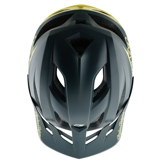 Přilba MTB - TROY LEE DESIGNS Flowline SE MIPS Badge - Gray / Glo Yellow