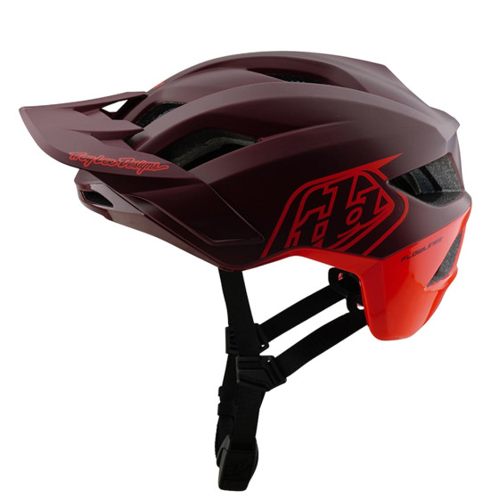 Přilba MTB - TROY LEE DESIGNS Flowline SE MIPS Badge - Maroon
