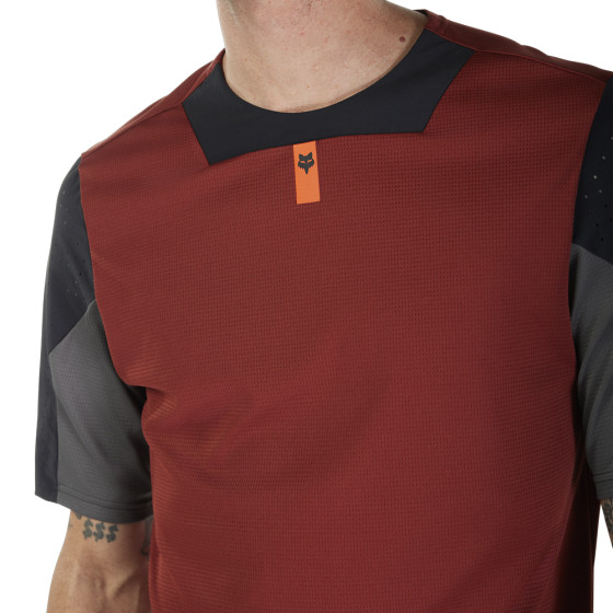 Dres - FOX Defend Ss Jersey 2025 - Rust Brown