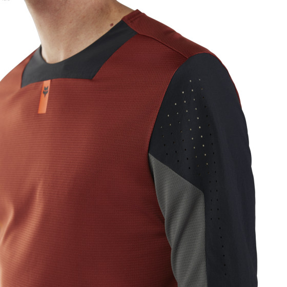 Dres - FOX Defend Ss Jersey 2025 - Rust Brown