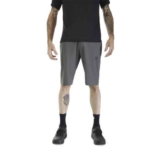 Kraťasy - FOX Ranger Short s cyklovložkou 2025 - Dark Shadow
