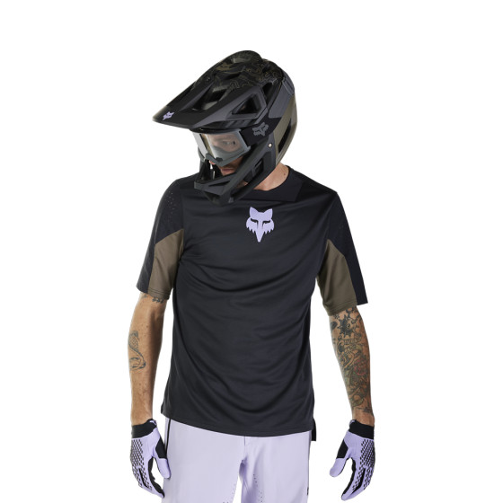 Dres - FOX Defend Ls Jersey Park 2025 - Black