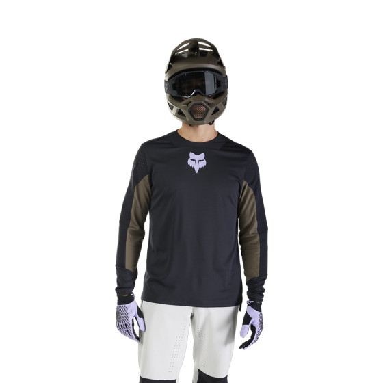 Dres - FOX Defend Ls Jersey Park 2025 - Black