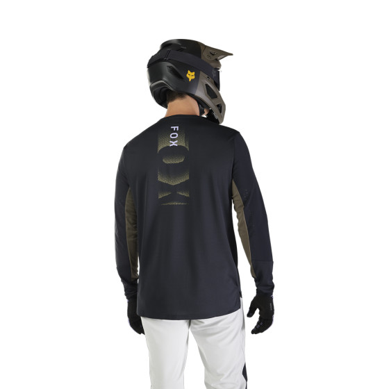 Dres - FOX Defend Ls Jersey Park 2025 - Black