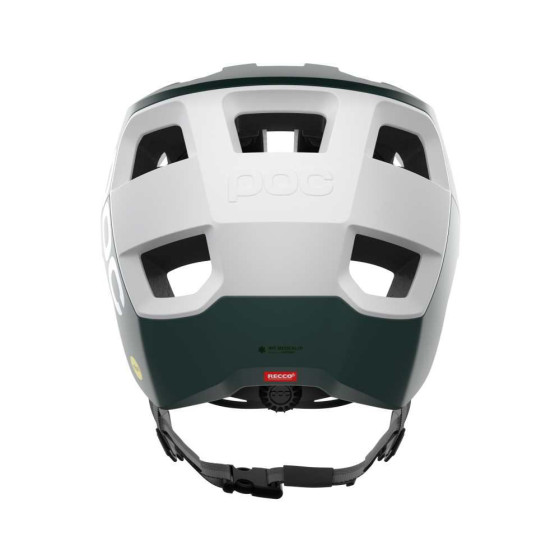 Přilba MTB - POC Kortal Race MIPS - Pargasite Green Matt / Hydrogen White Matt
