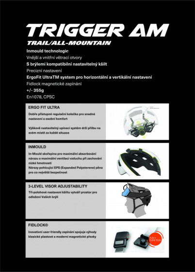 Přilba MTB - IXS Trigger AM - Raisin