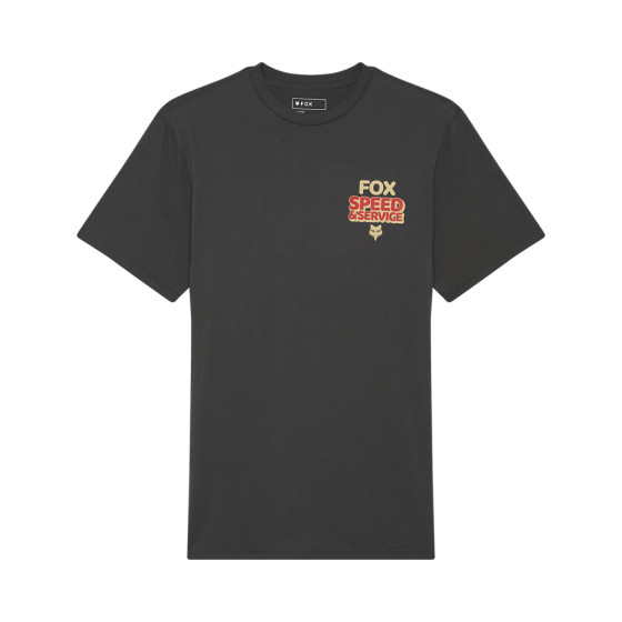 Triko - FOX  Always Custom Ss Prem Tee 2025 - Dark Shadow Grey