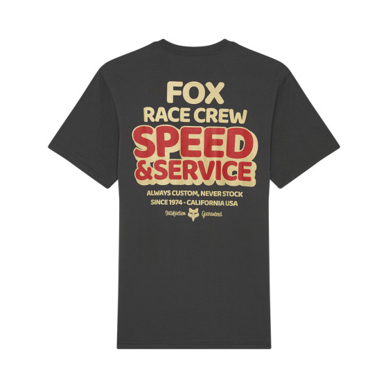Triko - FOX  Always Custom Ss Prem Tee 2025 - Dark Shadow Grey