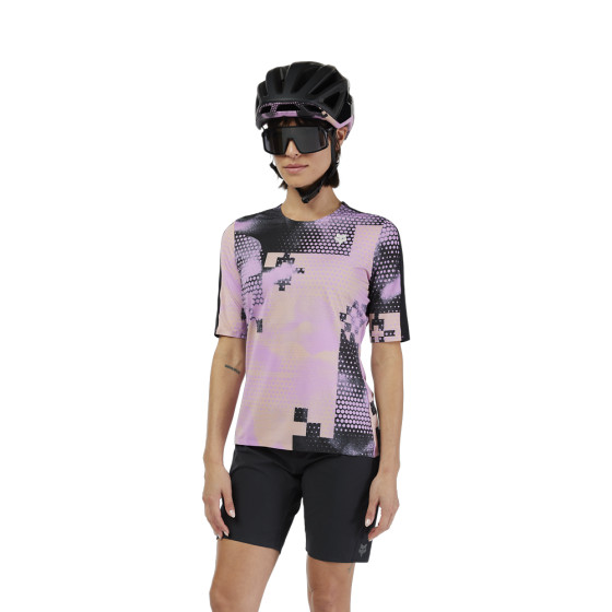 Dámský dres - FOX Flexair Ascent Ss Pulse 2025 - Dusty Rose