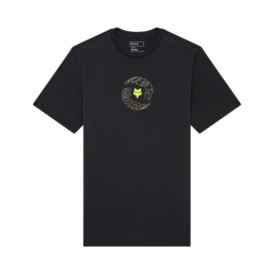 Triko - FOX Spiral Ss Prem Tee 2025 - Black