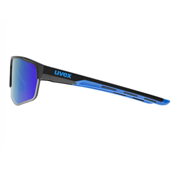 Sluneční brýle - UVEX Axos - Black Matt / Mirror Blue