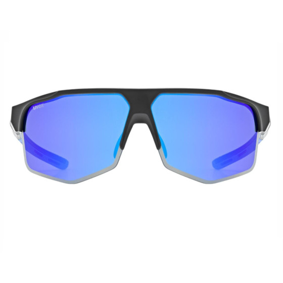 Sluneční brýle - UVEX Axos - Black Matt / Mirror Blue
